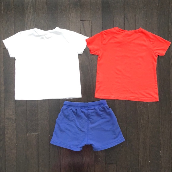 Bundle Zara Baby -2 T-shirts, 1 shorts for 2/3 yrs - Picture 2 of 5